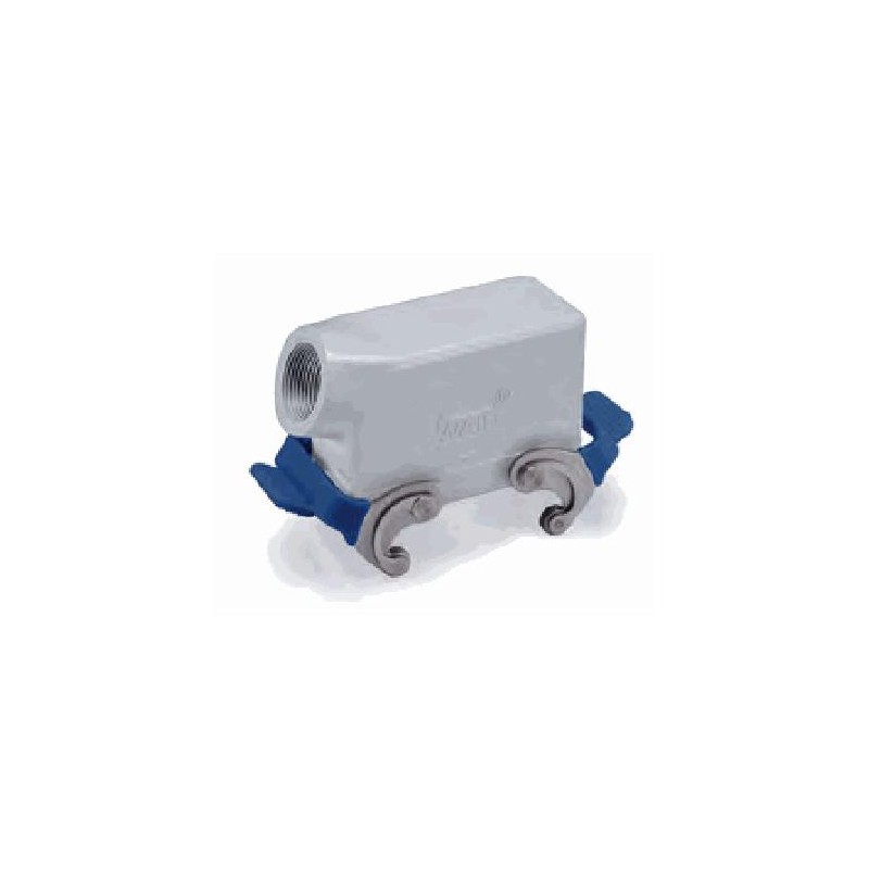Capot 16B, Aluminium moulé sous pression, IP65, Sortie horizontale, PG21